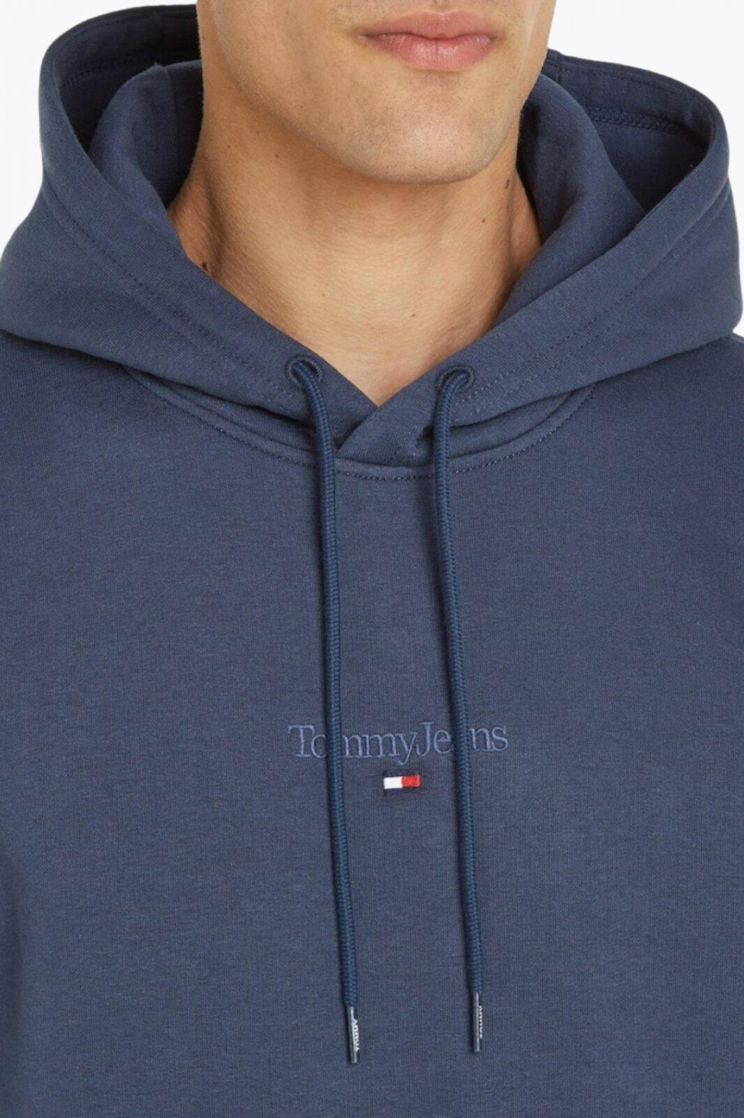 Felpa uomo regular invernale con logo tonale 3/5