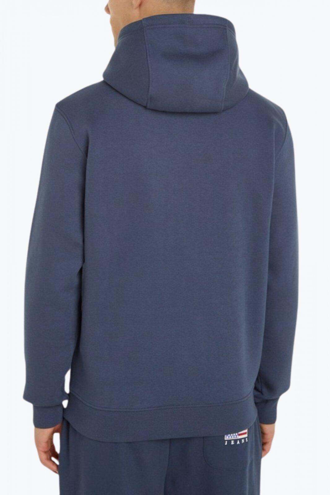 Felpa uomo regular invernale con logo tonale 2/5