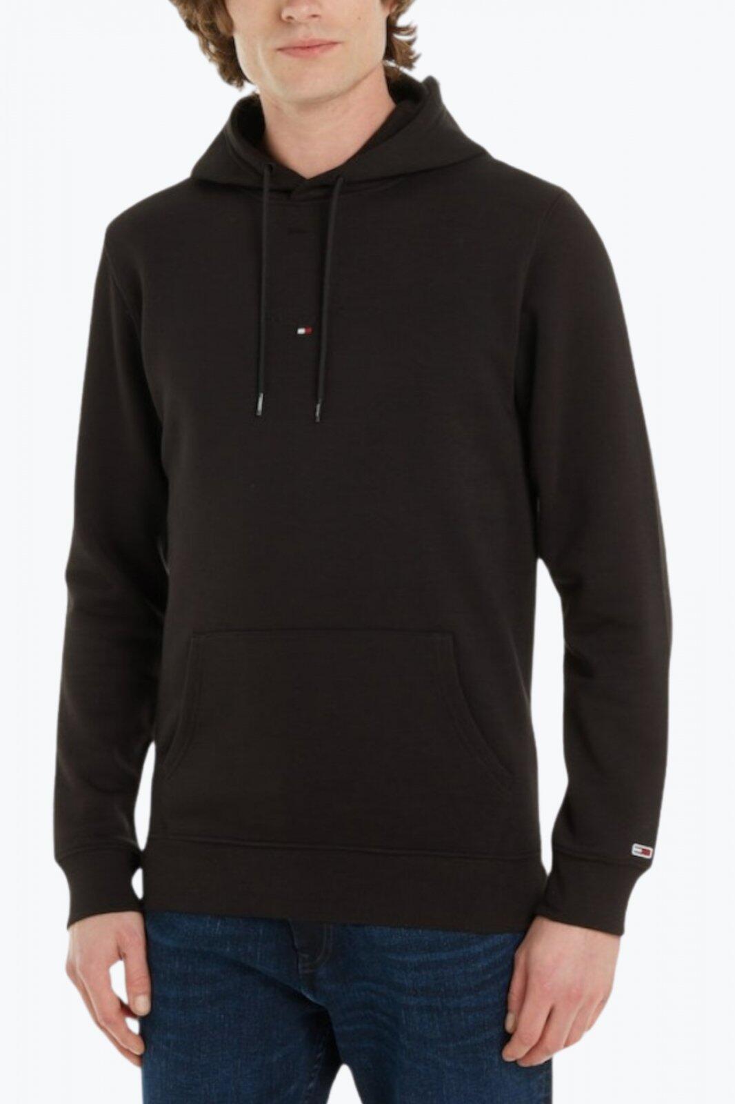 Felpa uomo regular invernale con logo tonale 1/5