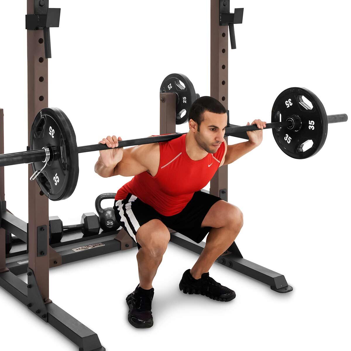 POWER RACK UTILITY WEIGHT TRAINER STB-98010 6/7