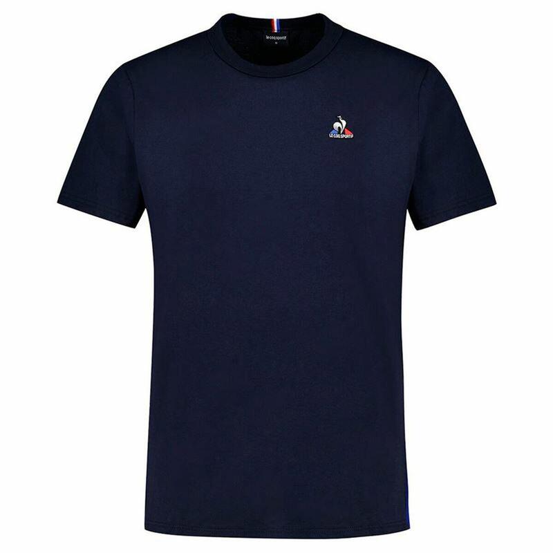 Camiseta de Manga Corta Unisex Le coq sportif Tri N°1 Sky Azul oscuro