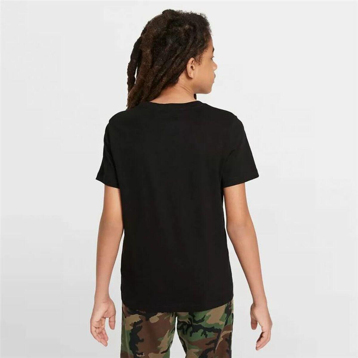 T-shirt ragazzo jordan jumpman air - nero 2/4