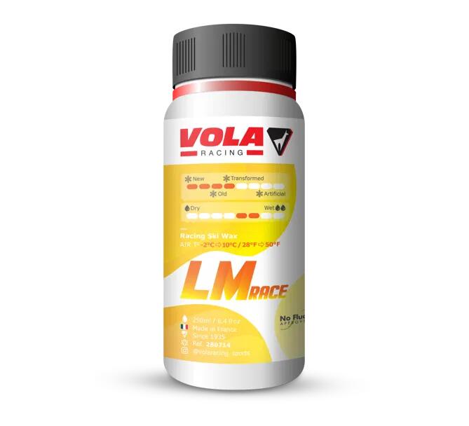 VOLA Hoogwaardige racewax Vola LMRace Geel 250ml