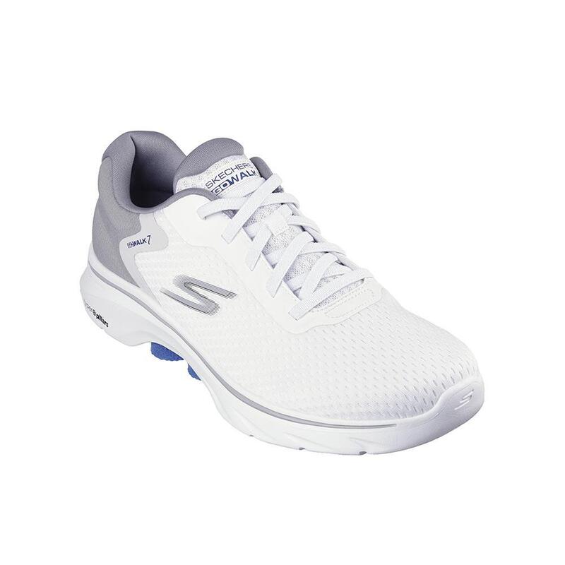 Zapatillas Deportivas Caminar Hombre Skechers 216636_WGY Blancas con Cordones