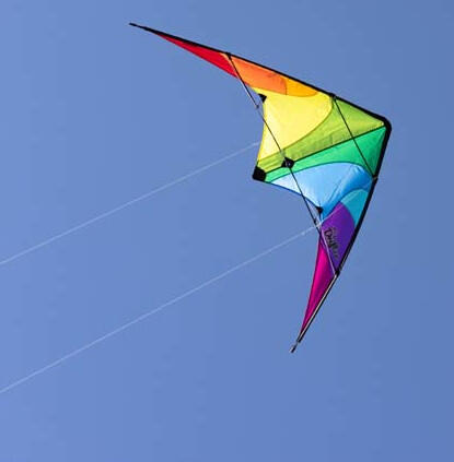 Pipa Acrobática HQ Drifter Arco-Íris 102167 Arco-Íris 80 x 160 cm 2/5