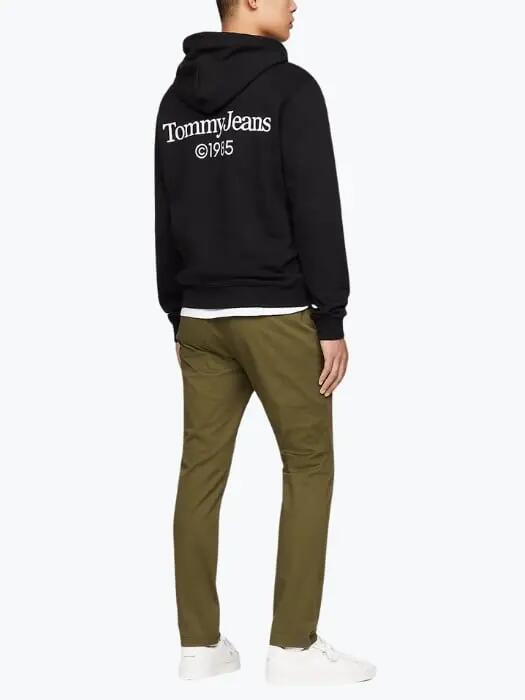 Hanorac barbati HOODY cu logo pe spate, croiala Regular fit, Tommy Jeans 2/5