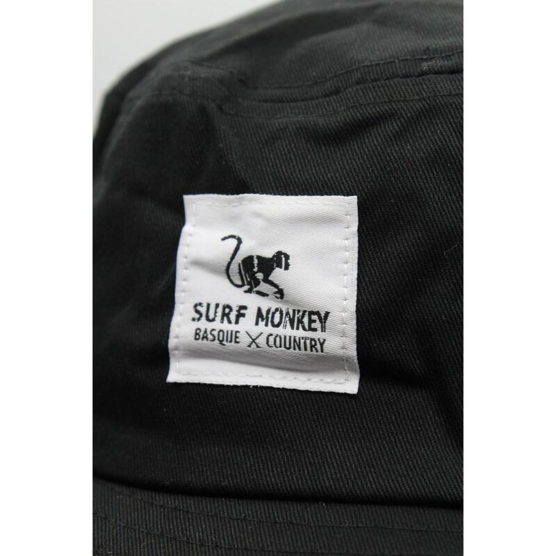 Gorro Sombrero - Algodón - Ala larga / Adulto / Talla única (Negro)