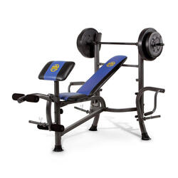 Banc multi-positions - musculation acier - MWB-36780B bleu