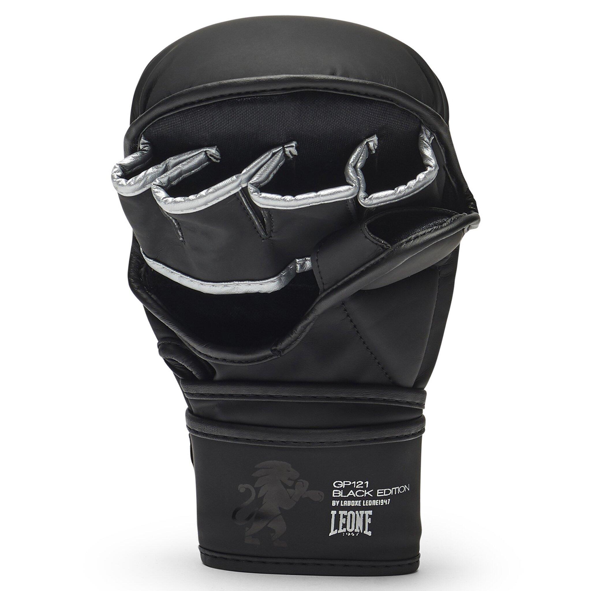 Leone1947 Guantillas MMA Black Edition - Negro S 3/6