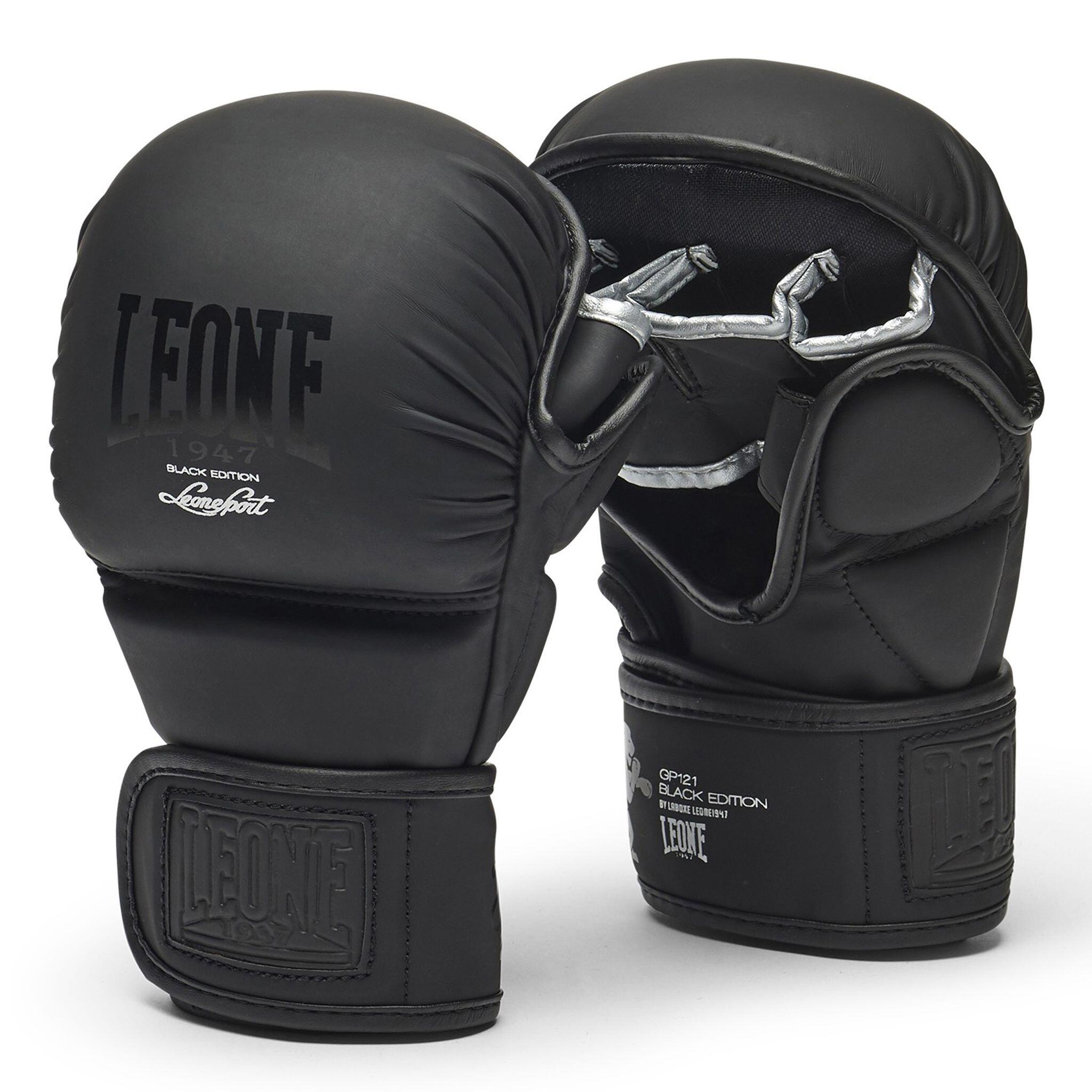 LEONE 1947 Guantillas MMA amateur Leone1947  BLACK EDITION negro/S