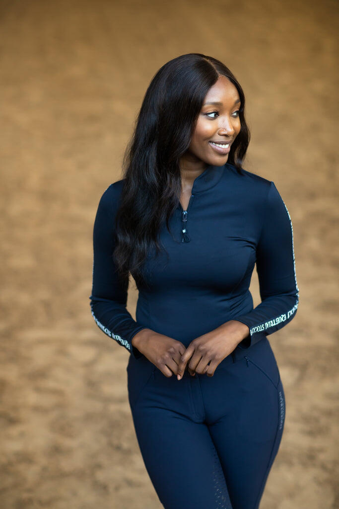 Top Power Top Modern Tech Navy  - Equestrian Stockholm 1/5
