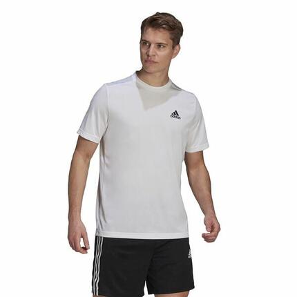 T-shirt à manches courtes homme Adidas Designed To Move Blanc
