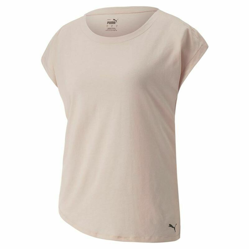 Camiseta de Manga Corta Mujer Puma Studio Foundation Beige