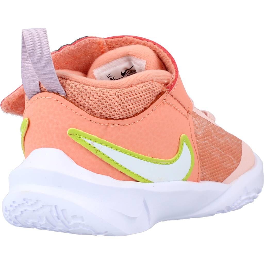 Baskets Nike Modèle Team Hustle D 10 Lil Ba Couleur Orange 3/5
