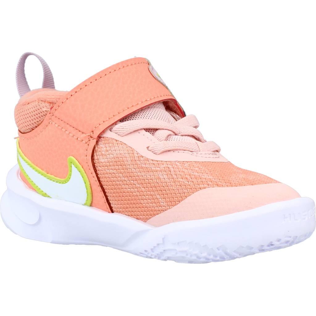 Baskets Nike Modèle Team Hustle D 10 Lil Ba Couleur Orange 5/5
