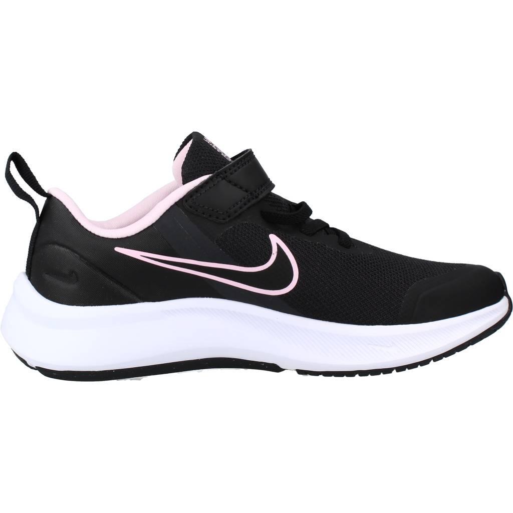 Baskets Nike Modèle Star Runner 3 Little Ki Couleur Noir 4/5