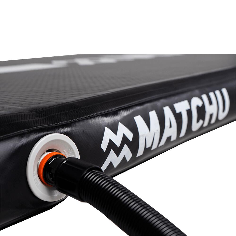 Gym Airtrack 3m - Tapis de gym gonflable avec pompe électrique 5/7