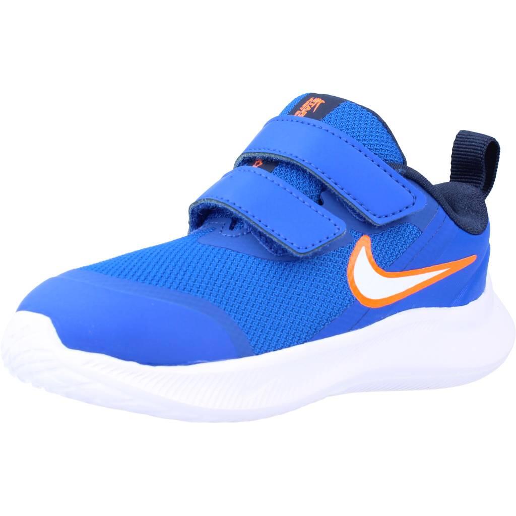 NIKE Ténis Nike Modelo Star Runner 3 Baby Cor Azul