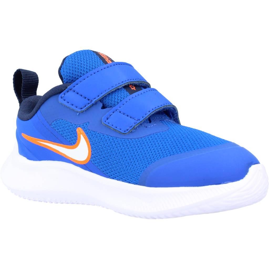 Baskets Nike Modèle Star Runner 3 Baby Couleur Bleu 5/5