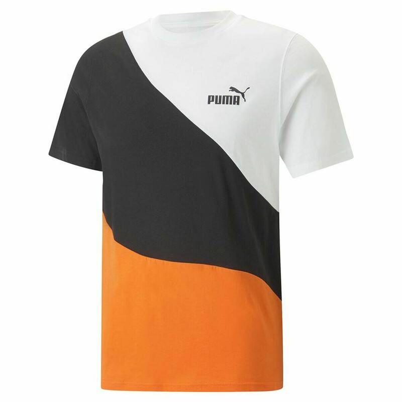 Camiseta Puma Power Cat Naranja Oscuro