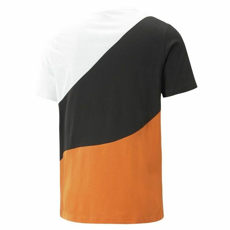 Camiseta Puma Power Cat Naranja Oscuro