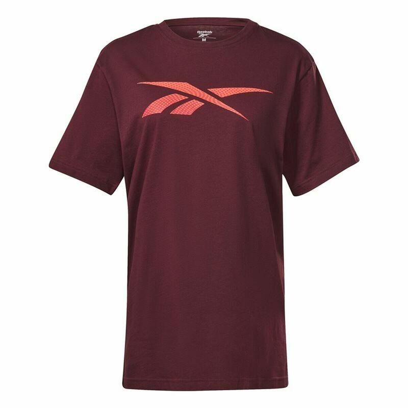 Camiseta de Manga Corta Hombre Reebok RI Logo Marrón