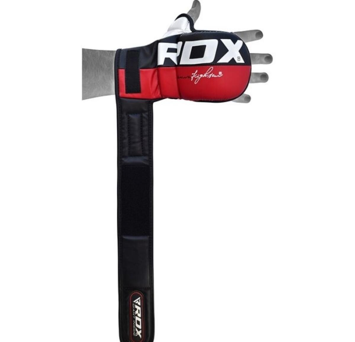 MMA Sparring Handschuhe RDX Rex T6 Plus – Rot und Schwarz – M 5/5