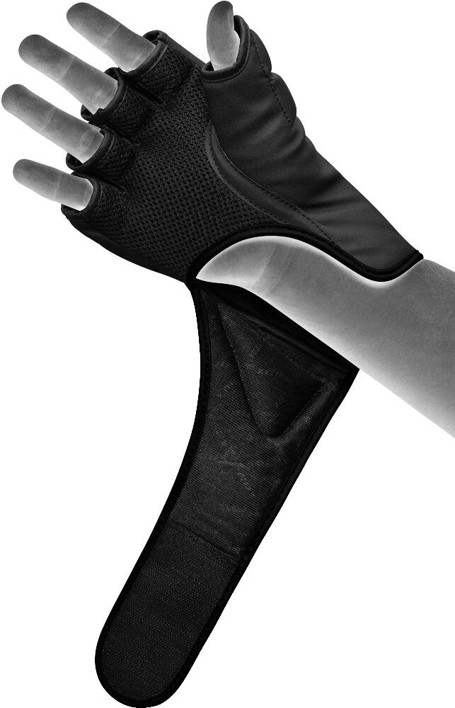 Grappling Gloves F6 Matte Black-S 5/7