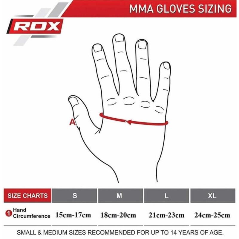 RDX Grappling Glove F15 grappling handschoenen