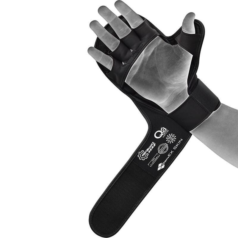 Gants MMA Aura+ T-17 Shooter - Noir/Or - XL