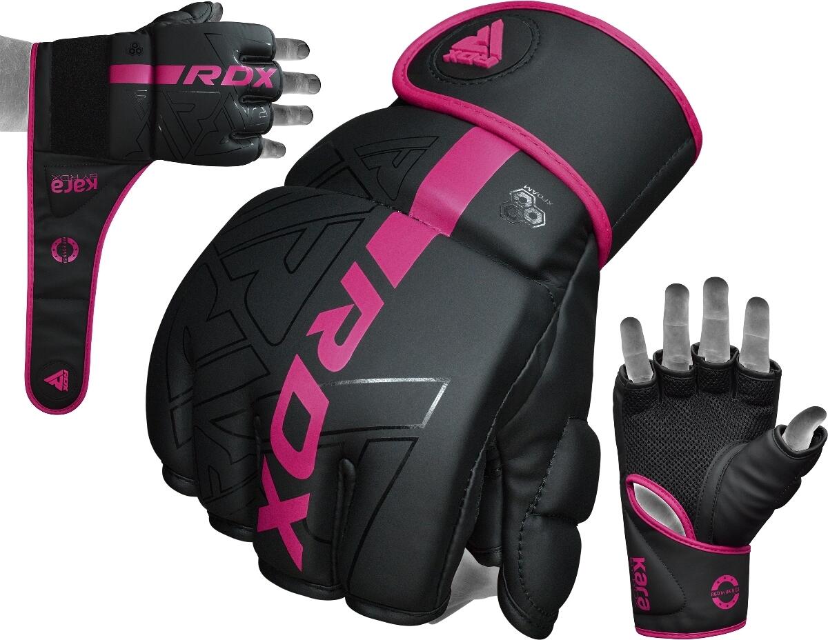 Grappling Gloves F6 Matte Pink-M 3/7
