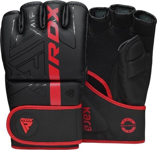 Grappling Gloves F6 Matte Red-XL