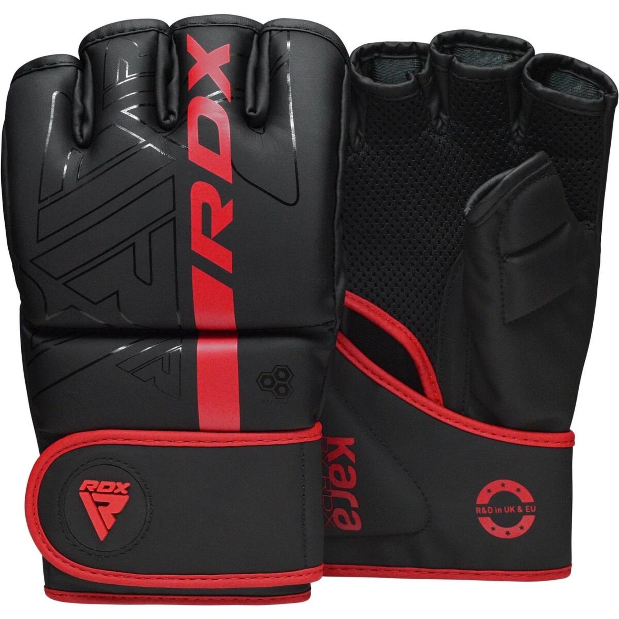 Rdx Sports - Gants De Mma F6 Kara - Mitaines De Combat - Rouge - 48 Xl - Decathlon