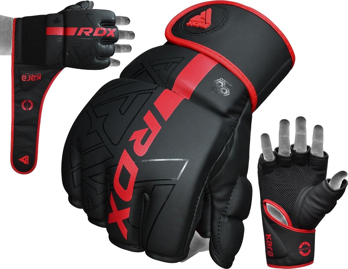 Grappling Gloves F6 Matte Red-M 5/7