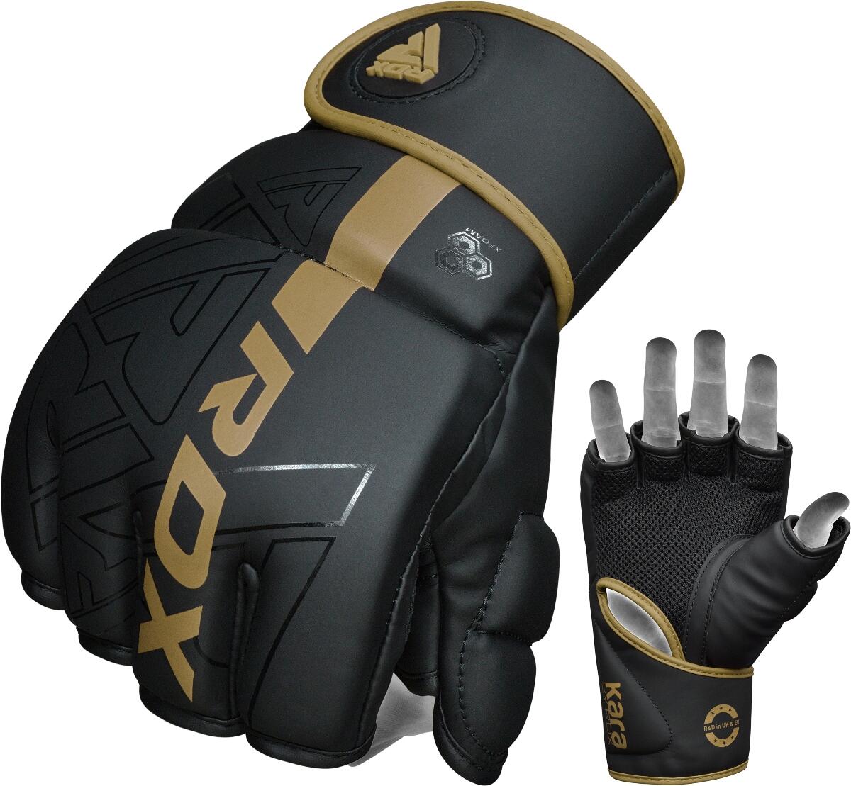 Grappling Gloves F6 Matte Golden-L 7/7