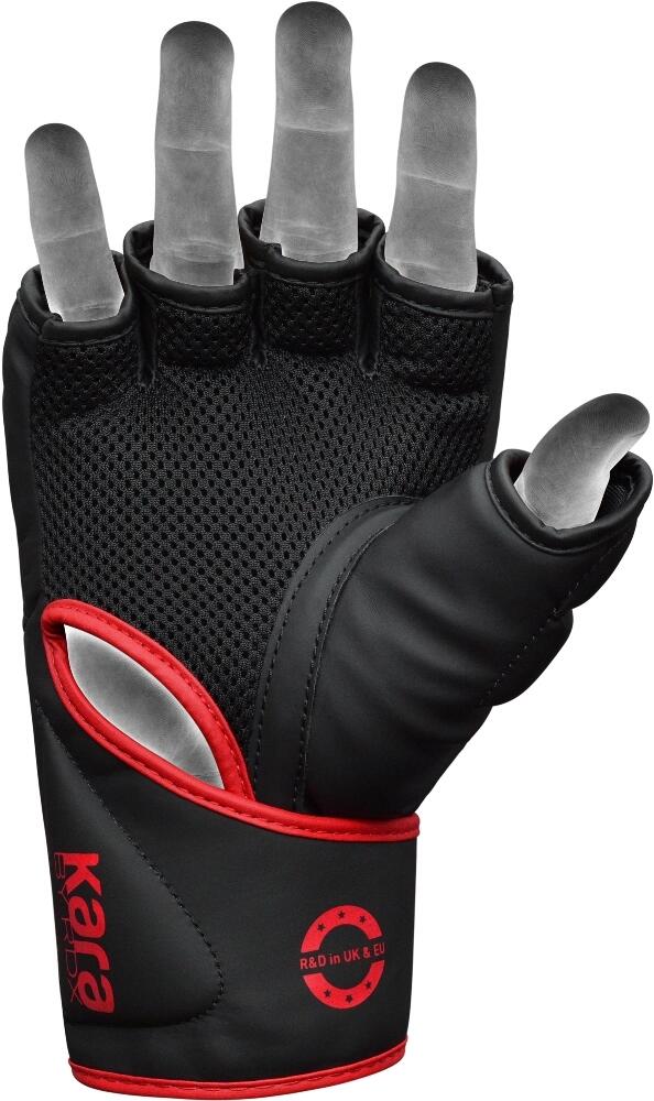 Grappling Gloves F6 Matte Red-M 6/7