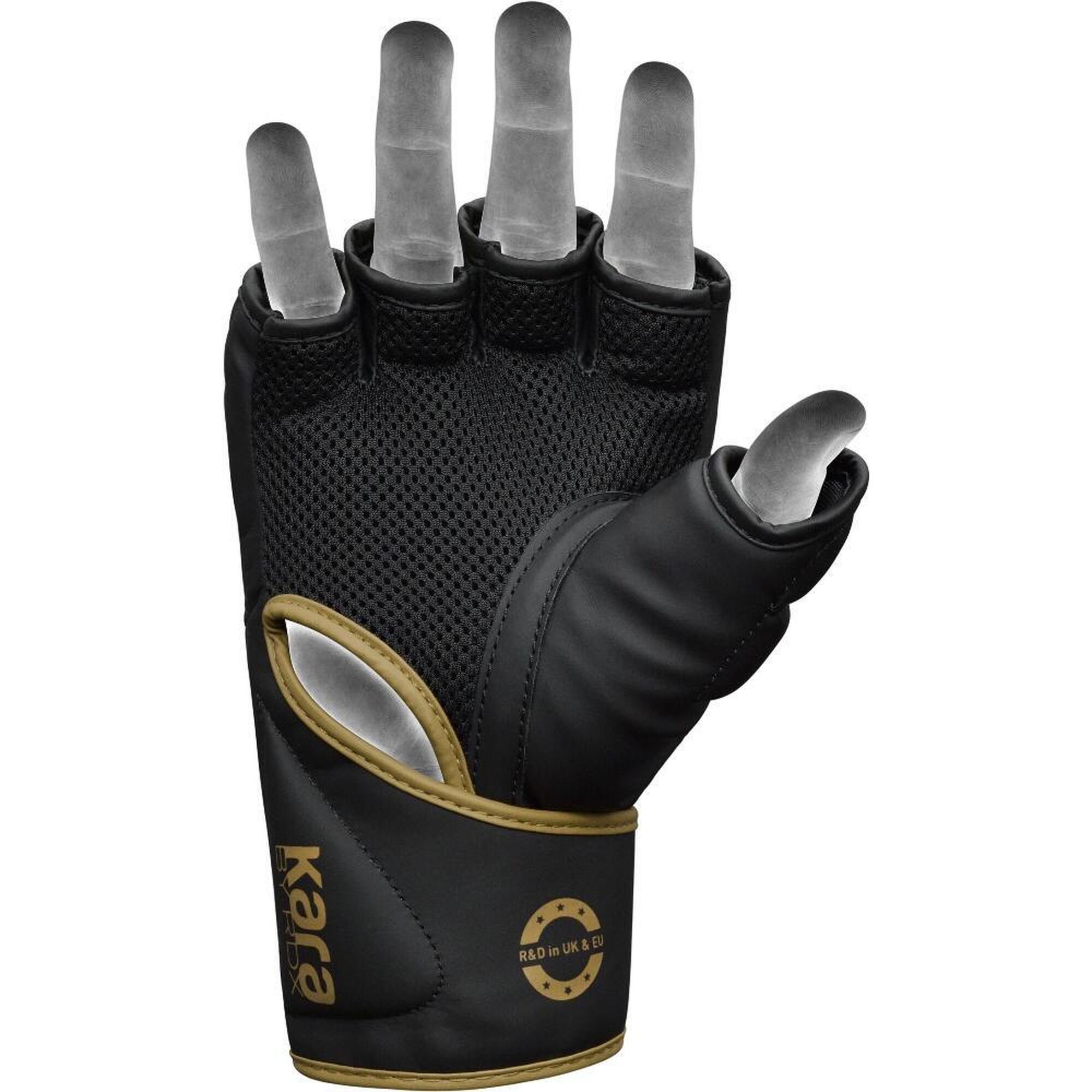 F6 Kara MMA Grappling Gloves - Goud - Maat L