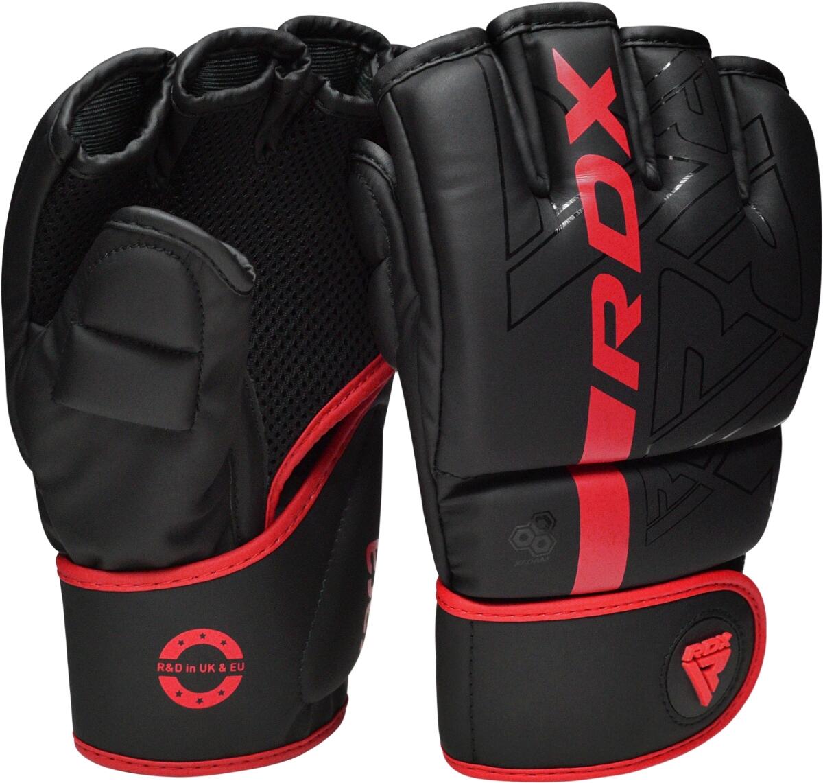 F6 Kara MMA Grappling Gloves Rood - Rood - Maat L 3/7