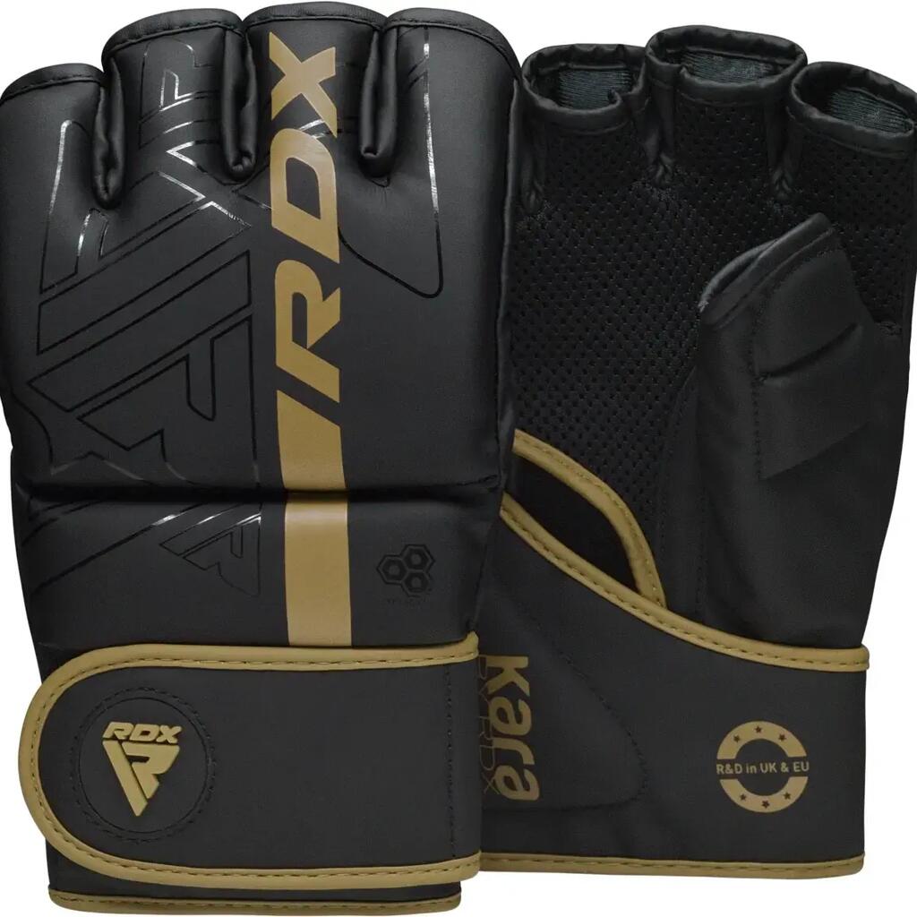 Grappling Gloves F6 Matte Golden-S