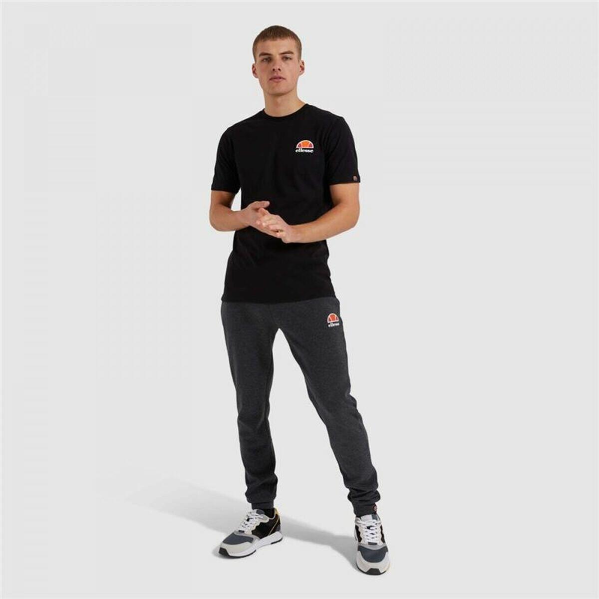 Maglia a Maniche Corte Uomo Ellesse Canaletto Nero 4/5