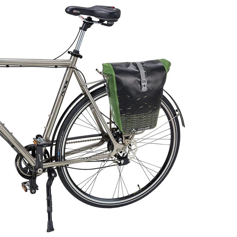Sacoche de vélo Vaude Aqua Back Print Simple Noir/Vert