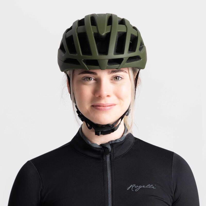 Wielrenhelm Fietshelm Volwassenen Groen Deiro