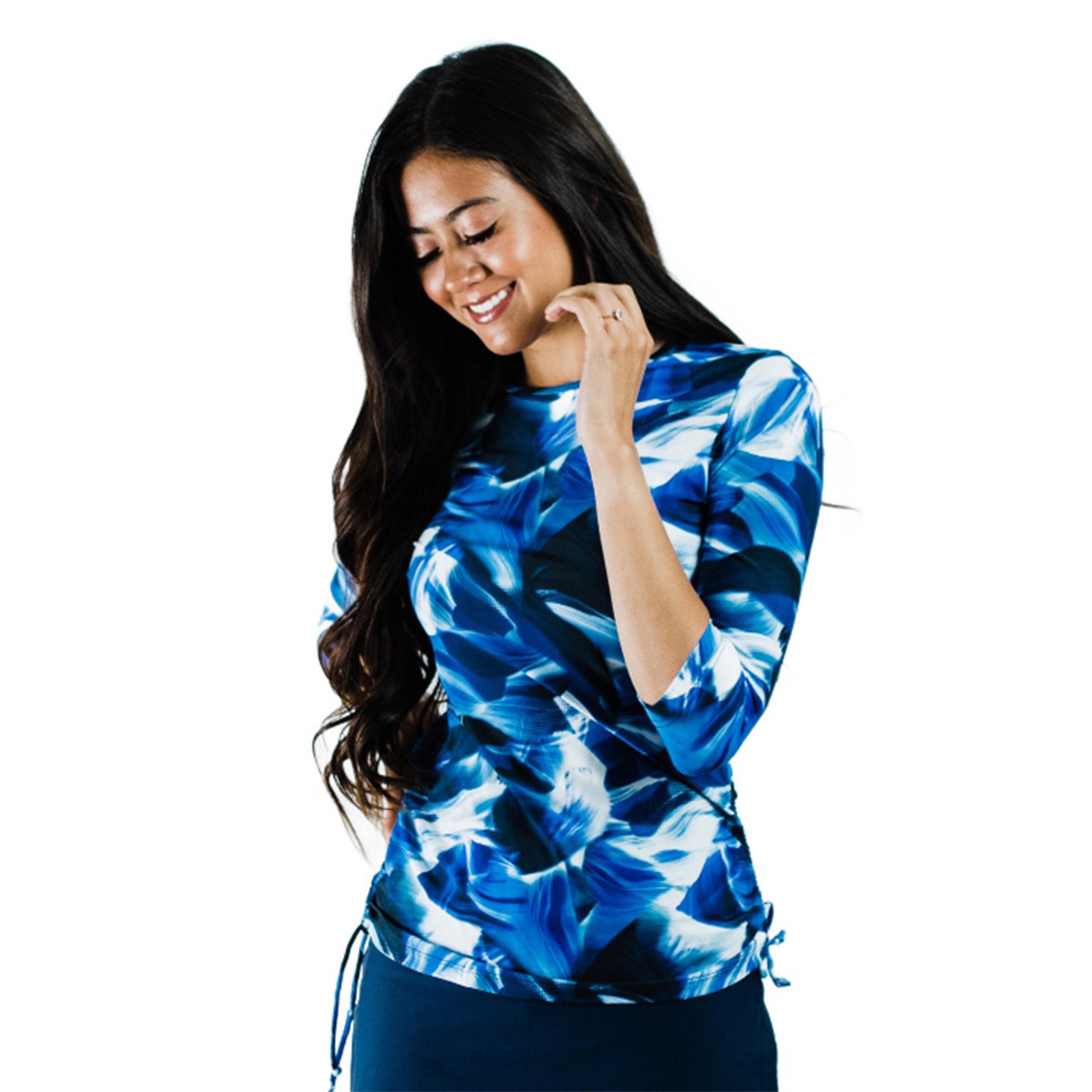 Women's 3/4 Sleeve Rash Guard UPF 50+ Margaux Swim Top