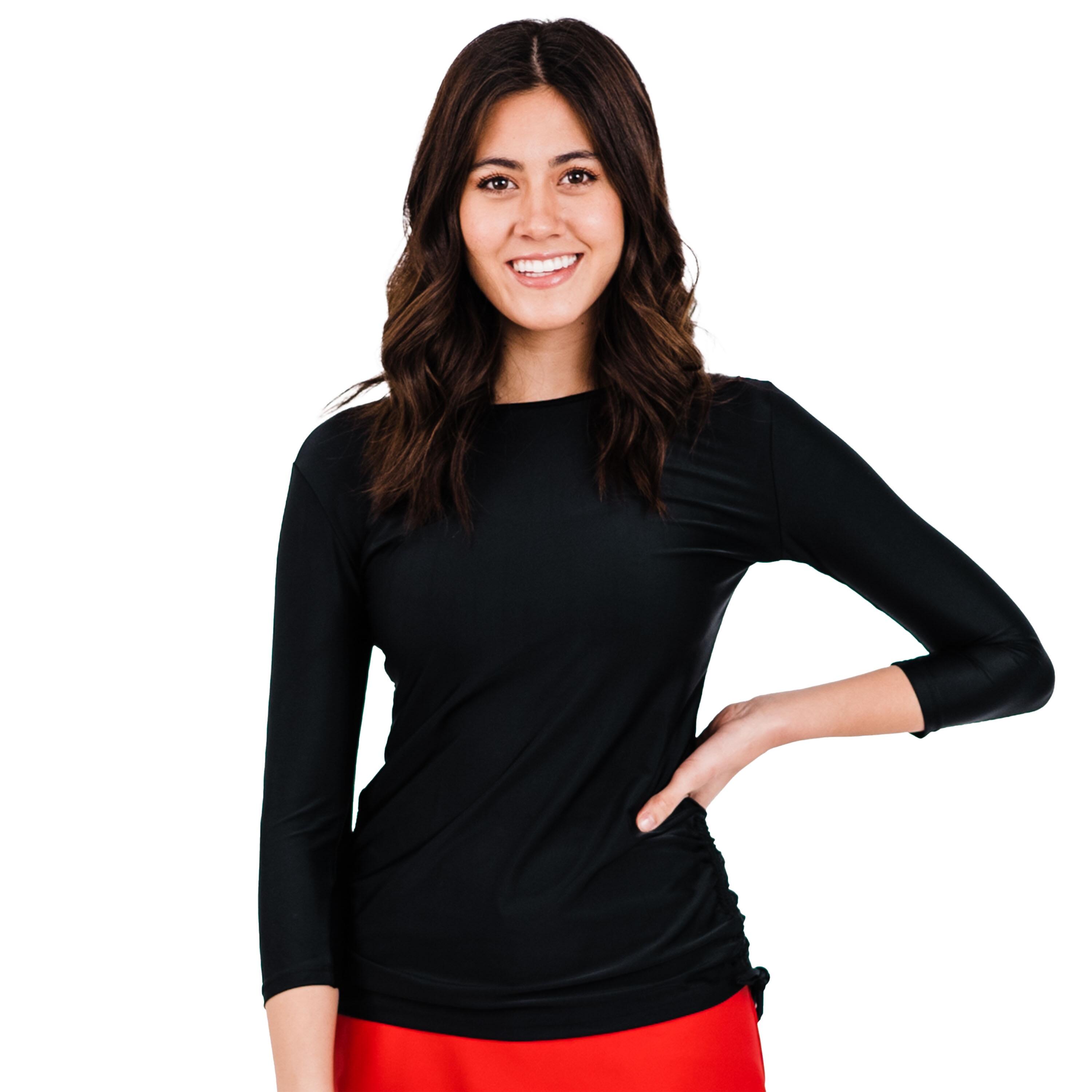 Women's 3/4 Sleeve Rash Guard UPF 50+ Margaux Swim Top