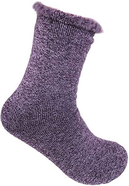 1 Pair Womens Thermal Heated Socks Warm Winter Comfort