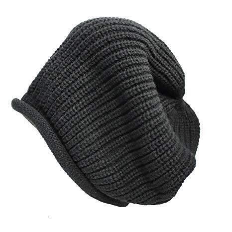 Dents Mens Slouch Knit Beanie Warm Winter Pullover Hat Skull Baggy