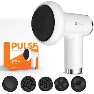 Flexnest Pulse Body Massage Gun Manipol Mini Massager for Pain Relief  - White