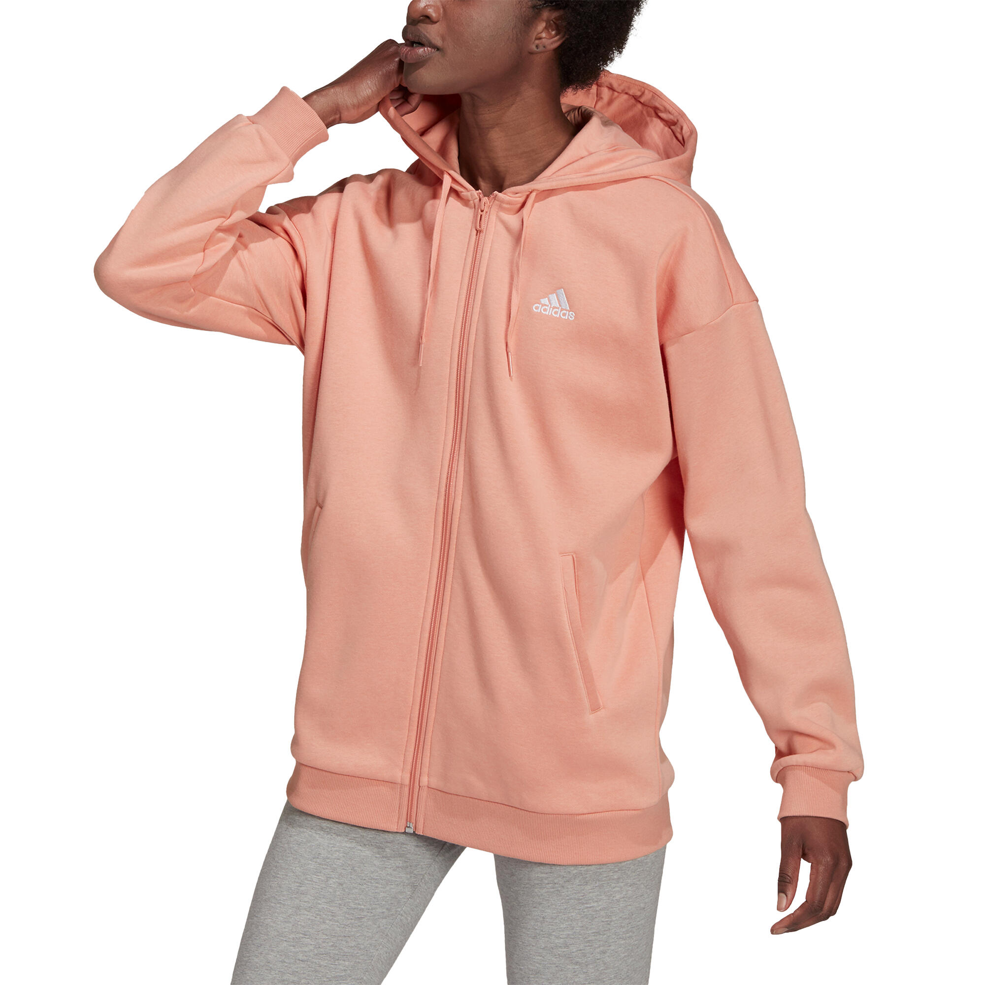Veste femme adidas Essentials Small Logo Full-Zip 5/5