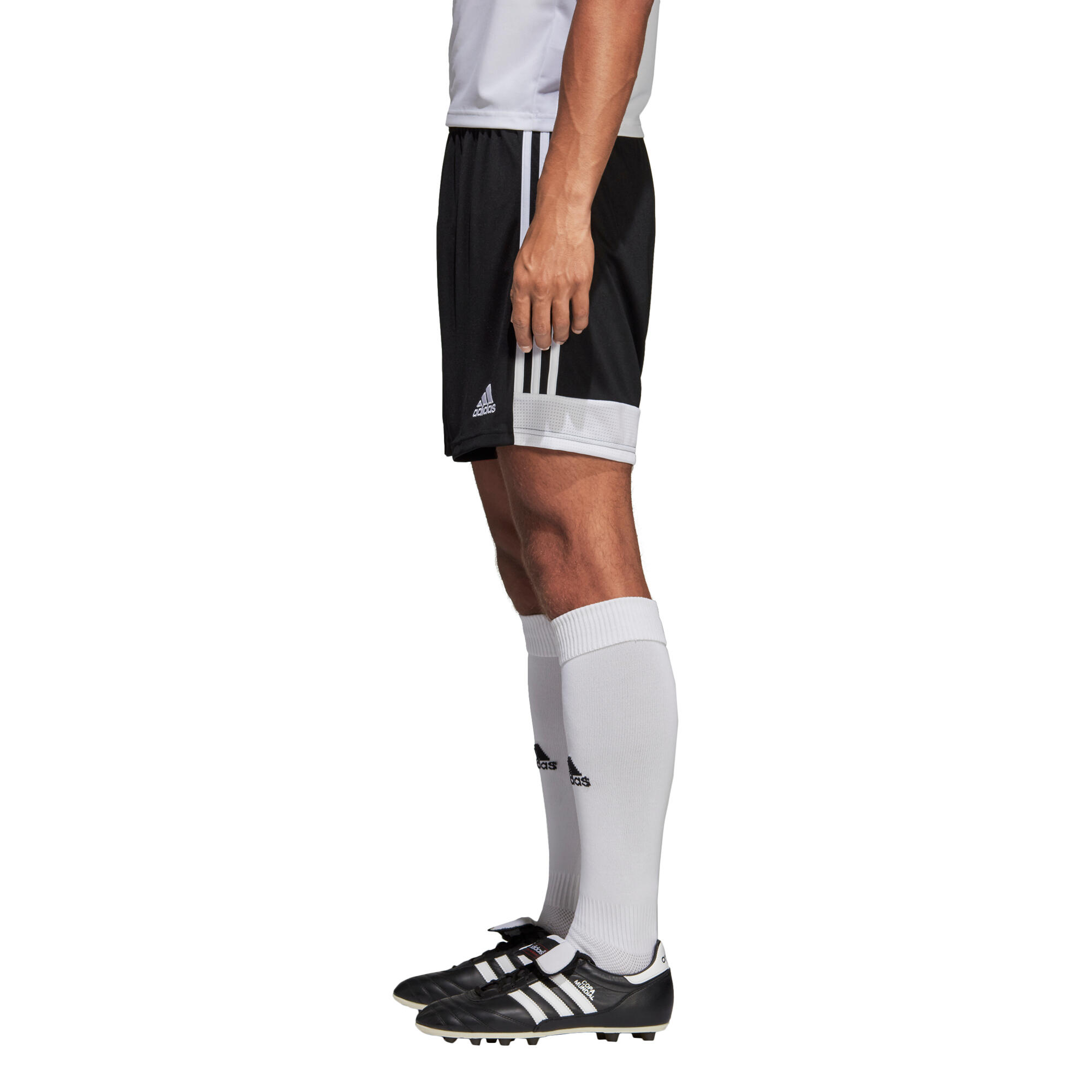 PANTALONCINO da calcio uomo adidas nero 3/5