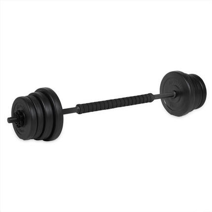 Regulowany zestaw hantli - Zestaw 2 w 1 - 30 kg - Winyl